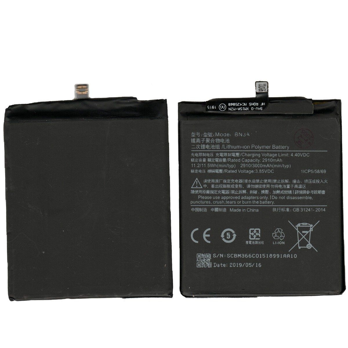 Batería Xiaomi BN3A para Redmi Go