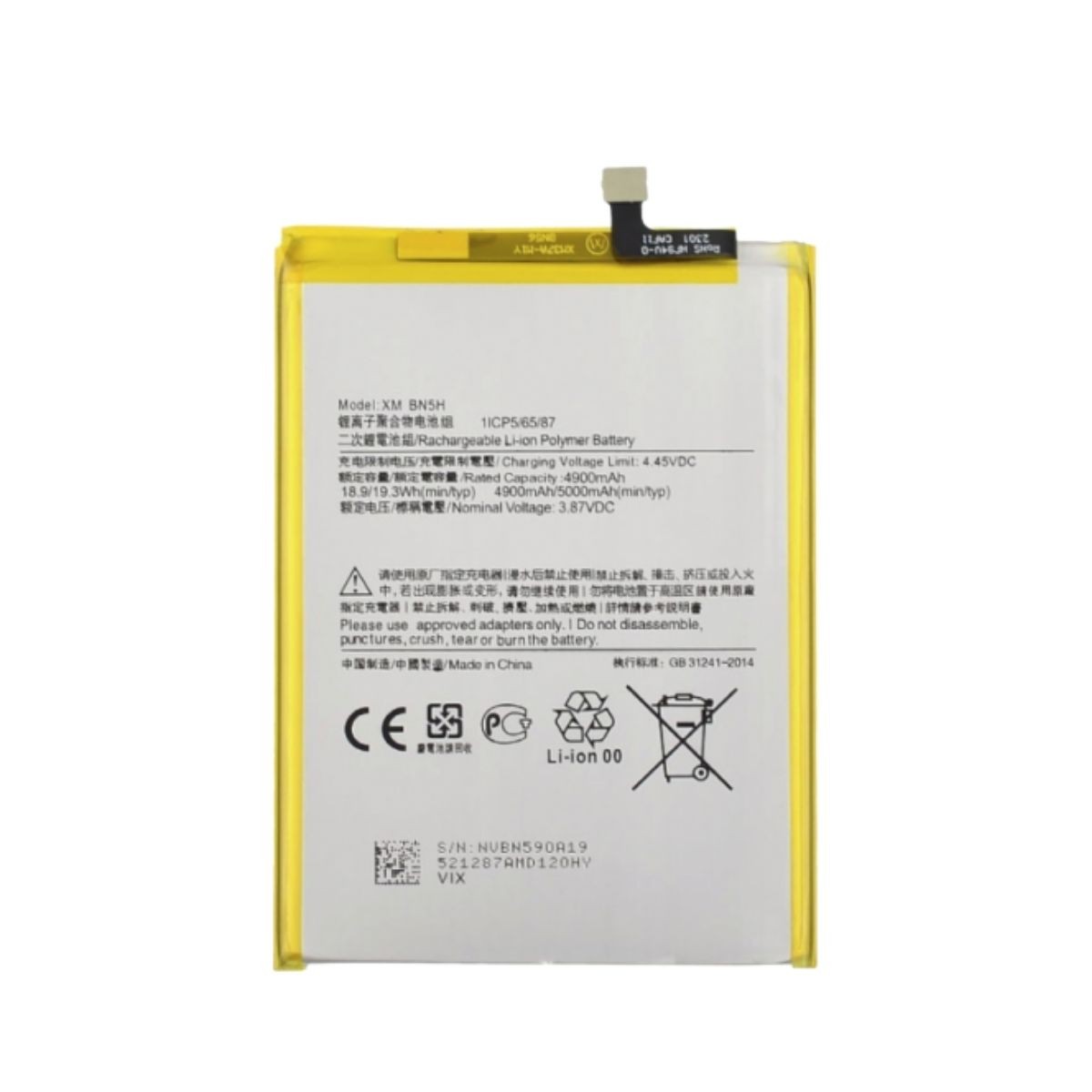 Batería Xiaomi BN5H para POCO M4 5G
