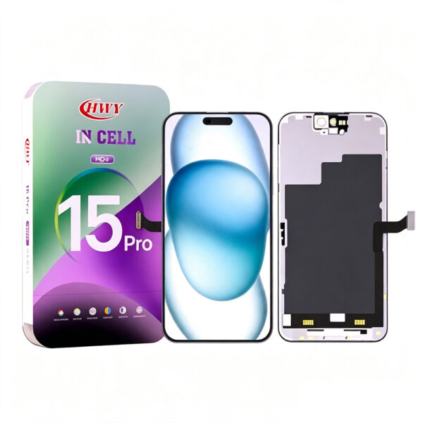 Pantalla Incell HD ZY de repuesto para iPhone 15 Pro