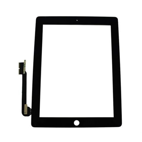 Cristal táctil con digitalizador Aftermarket para iPad 3 / iPad 4, Black — imagen 2