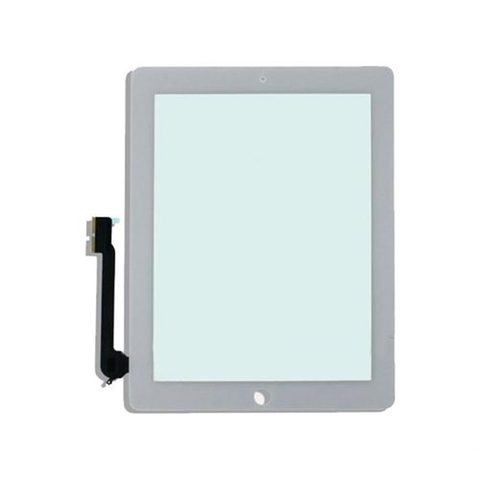 Cristal táctil con digitalizador Aftermarket para iPad 3 / iPad 4, White — imagen 2