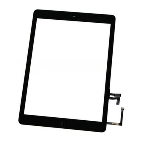 Cristal táctil con digitalizador y botón de inicio Aftermarket para iPad Air 1, Black — imagen 2