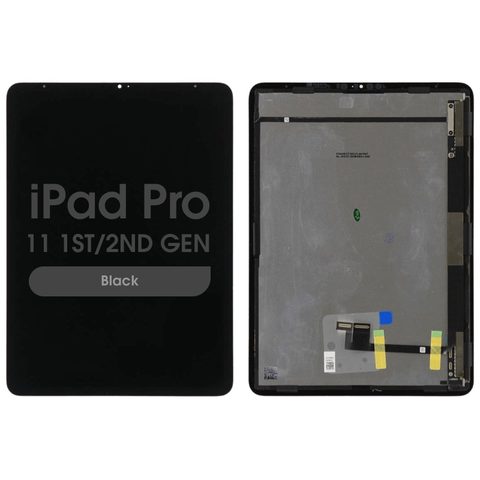 Pantalla LCD con táctil Aftermarket para iPad Pro 11 1st Gen / 2nd Gen, Black — imagen 1