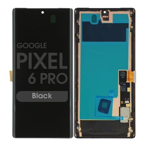 Pantalla OLED con táctil + marco Aftermarket para Google Pixel 6 Pro, Black — imagen 1