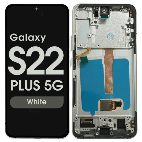 Pantalla Soft OLED con táctil + marco Aftermarket para Galaxy S22 Plus 5G (S906), Phantom Black — imagen 3