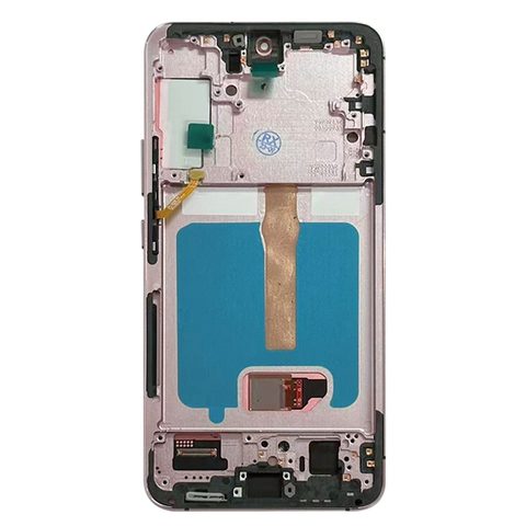 Pantalla Soft OLED con táctil + marco Aftermarket para Galaxy S22 Plus 5G (S906), Pink Gold — imagen 3