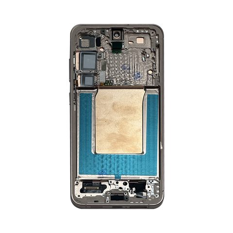 Pantalla Soft OLED con táctil + marco Aftermarket para Galaxy S25 Plus (S936), Versión US / Internacional, Pink Gold — imagen 3
