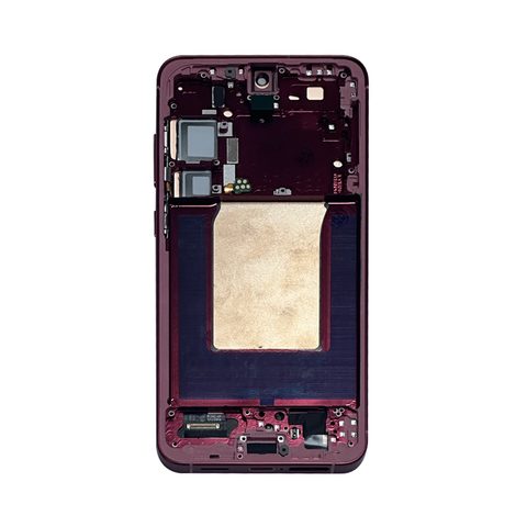 Pantalla Soft OLED con táctil + marco Aftermarket para Galaxy S25 Plus (S936), Coral Red — imagen 3