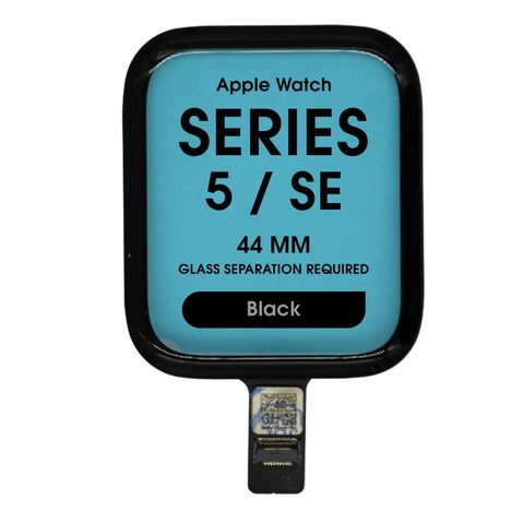 Panel táctil (digitizer) Aftermarket para Apple Watch Series 5 / SE 1st Gen / 2nd Gen, 44 mm / Glass Separation Required — imagen 1