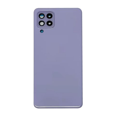 Carcasa trasera con adhesivo y lente de cámara para Galaxy A22 4G, A225 / 2021 / Violet — imagen 1