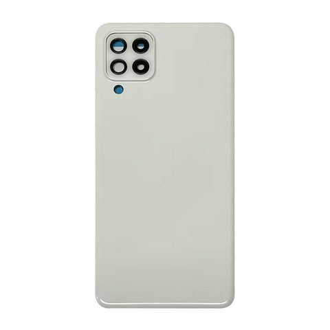 Carcasa trasera con adhesivo y lente de cámara para Galaxy A22 4G, A225 / 2021 / White — imagen 1
