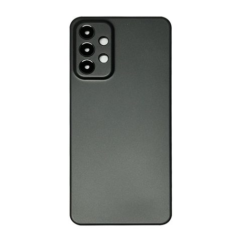 Carcasa trasera con adhesivo y lente de cámara para Galaxy A23 5G, A236 / 2022 / Black — imagen 1