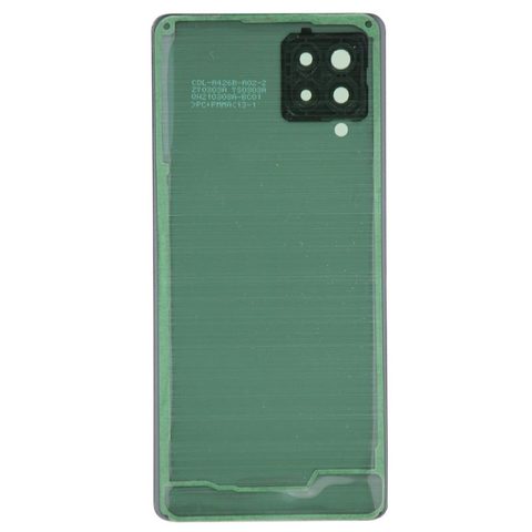 Carcasa trasera con adhesivo y lente de cámara para Galaxy A42 5G, A426 / 2020 / Prism Dot Black — imagen 2