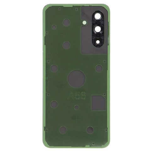 Carcasa trasera con adhesivo y lente de cámara para Galaxy A56 5G, A566 / 2025 / Graphite — imagen 2