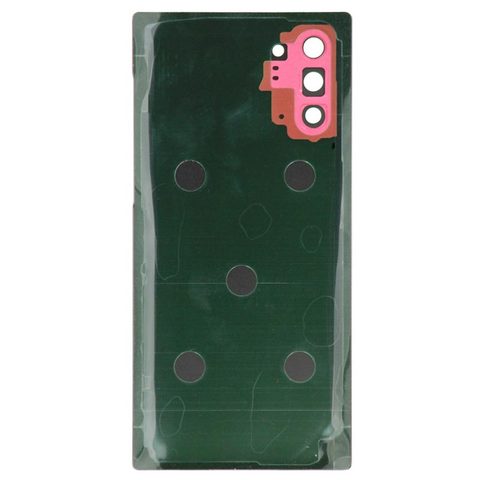 Carcasa trasera con adhesivo y lente de cámara para Galaxy Note 10 (N970), Red — imagen 2