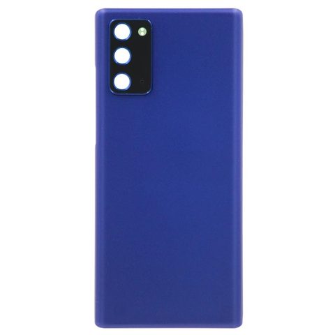 Carcasa trasera con adhesivo y lente de cámara para Galaxy Note 20 5G (N980), Mystic Blue — imagen 1