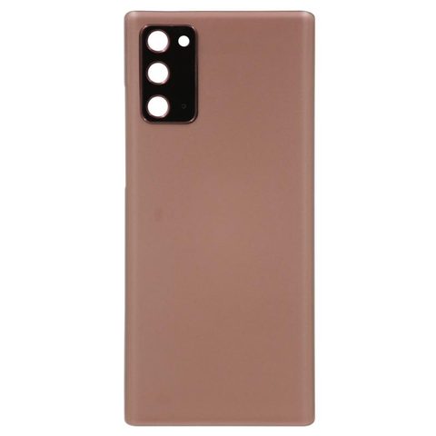 Carcasa trasera con adhesivo y lente de cámara para Galaxy Note 20 5G (N980), Gold — imagen 1