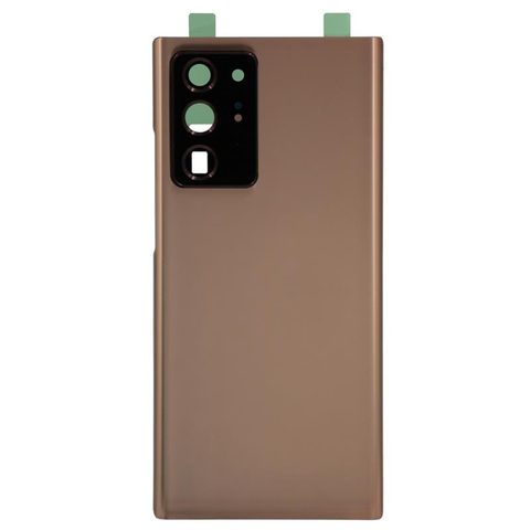 Carcasa trasera con adhesivo y lente de cámara para Galaxy Note 20 Ultra 5G (N985/N986), Mystic Bronze — imagen 1