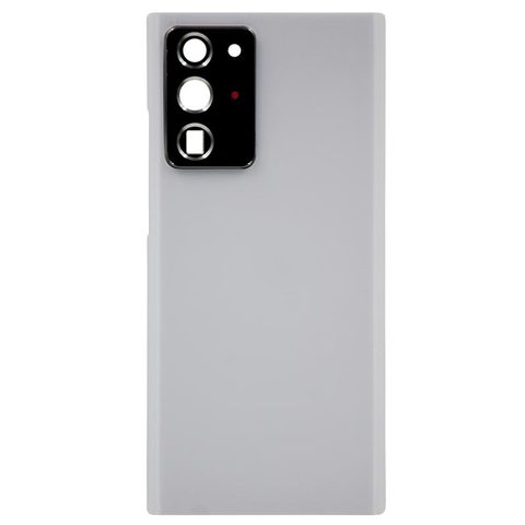 Carcasa trasera con adhesivo y lente de cámara para Galaxy Note 20 Ultra 5G (N985/N986), White — imagen 1