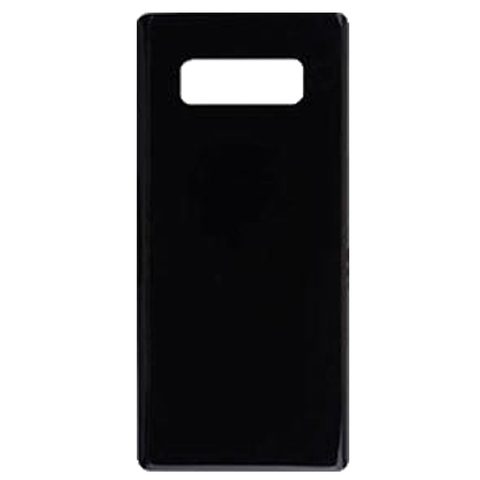 Carcasa trasera con adhesivo y lente de cámara para Galaxy Note 8 (N950), Midnight Black — imagen 1