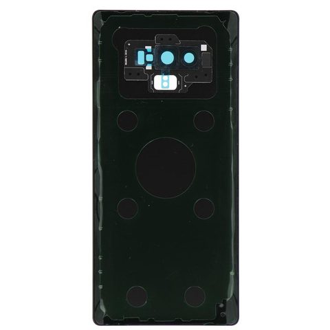 Carcasa trasera con adhesivo y lente de cámara para Galaxy Note 9 (N960), Midnight Black — imagen 2