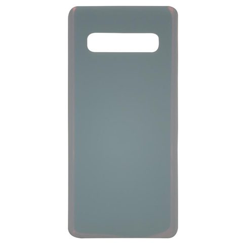 Carcasa trasera con adhesivo y lente de cámara para Galaxy S10 (G973), Prism White