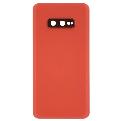 Carcasa trasera con adhesivo y lente de cámara para Galaxy S10e (G970), Flamingo Pink — imagen 1