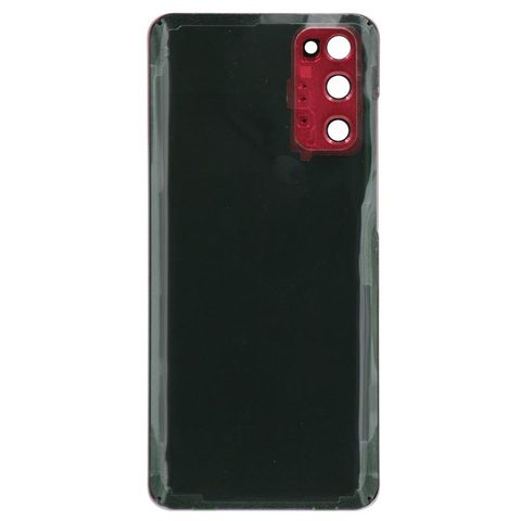 Carcasa trasera con adhesivo y lente de cámara para Galaxy S20 (G980), Aura Red — imagen 2