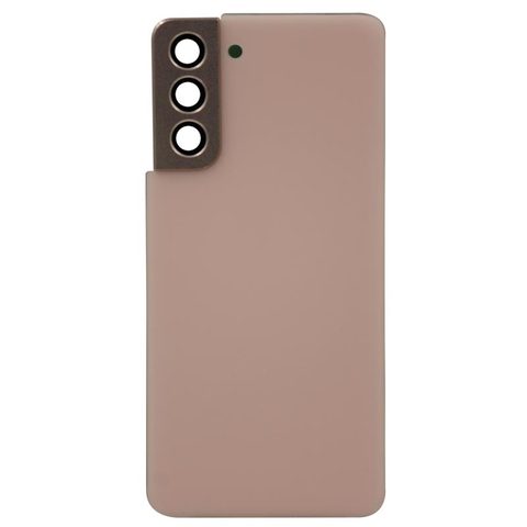Carcasa trasera con adhesivo y lente de cámara para Galaxy S21 (G991), Phantom Pink — imagen 1
