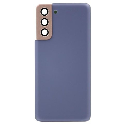 Carcasa trasera con adhesivo y lente de cámara para Galaxy S21 (G991), Phantom Violet — imagen 1