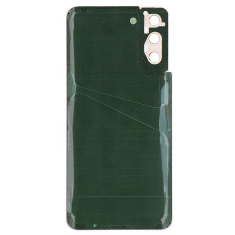 Carcasa trasera con adhesivo y lente de cámara para Galaxy S21 Plus 5G (G996), Phantom Gold — imagen 2