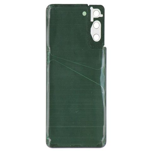 Carcasa trasera con adhesivo y lente de cámara para Galaxy S21 Plus 5G (G996), Phantom Silver — imagen 2