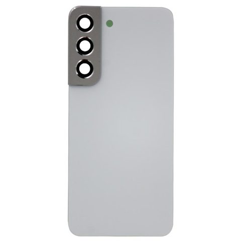 Carcasa trasera con adhesivo y lente de cámara para Galaxy S22 5G (S901), Phantom White — imagen 1