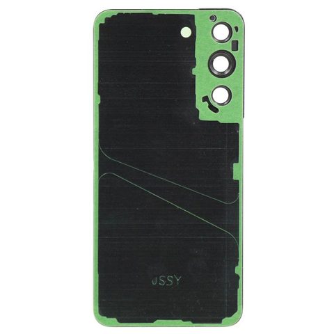 Carcasa trasera con adhesivo y lente de cámara para Galaxy S22 5G (S901), Phantom Black — imagen 2
