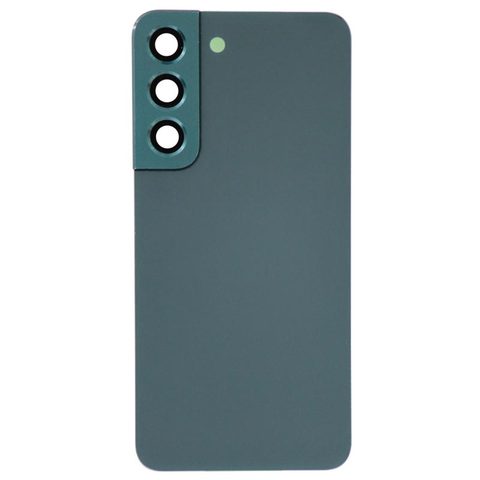 Carcasa trasera con adhesivo y lente de cámara para Galaxy S22 5G (S901), Green — imagen 1
