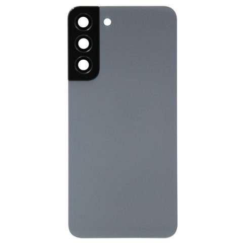 Carcasa trasera con adhesivo y lente de cámara para Galaxy S22 Plus 5G (S906), Graphite — imagen 1