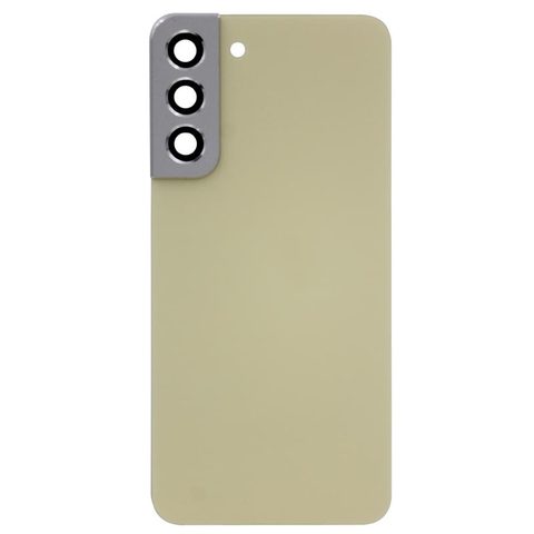 Carcasa trasera con adhesivo y lente de cámara para Galaxy S22 Plus 5G (S906), Cream — imagen 1