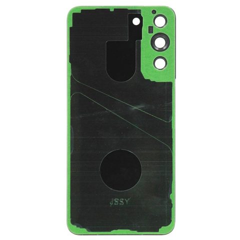 Carcasa trasera con adhesivo y lente de cámara para Galaxy S22 Plus 5G (S906), Phantom Black — imagen 2