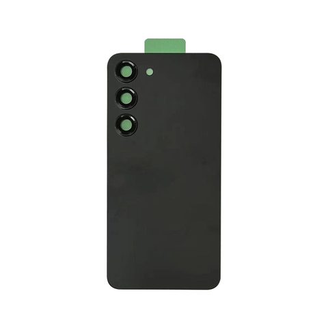 Carcasa trasera con adhesivo y lente de cámara para Galaxy S23 5G (S911), Phantom Black — imagen 1