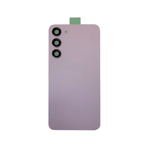 Carcasa trasera con adhesivo y lente de cámara para Galaxy S23 Plus 5G (S916), Lavender — imagen 1