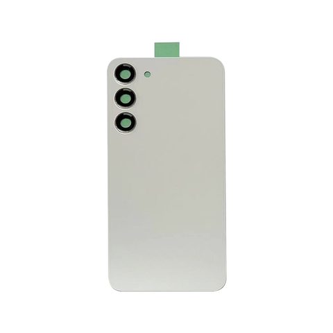 Carcasa trasera con adhesivo y lente de cámara para Galaxy S23 Plus 5G (S916), Cream — imagen 1