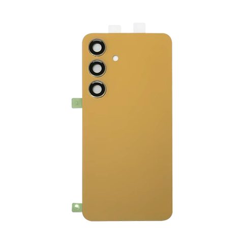 Carcasa trasera con adhesivo y lente de cámara para Galaxy S24 5G (S921), Sandstone Orange — imagen 1