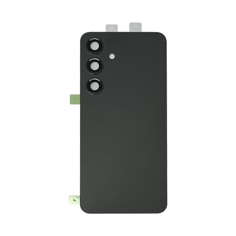 Carcasa trasera con adhesivo y lente de cámara para Galaxy S24 5G (S921), Onyx Black — imagen 1