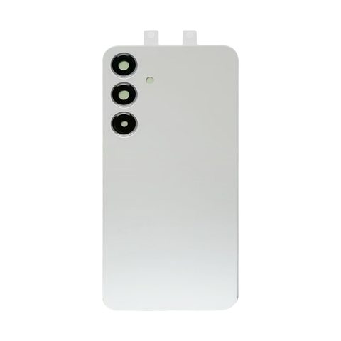 Carcasa trasera con adhesivo y lente de cámara para Galaxy S24 Plus 5G (S926), Marble Gray — imagen 1