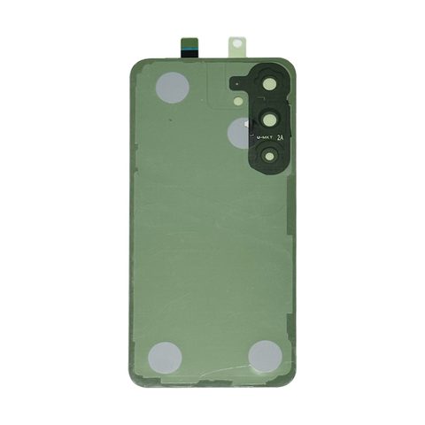 Carcasa trasera con adhesivo y lente de cámara para Galaxy S24 Plus 5G (S926), Amber Yellow — imagen 2
