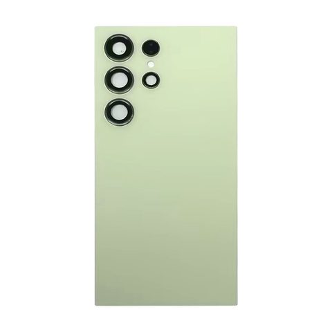 Carcasa trasera con adhesivo y lente de cámara para Galaxy S24 Ultra (S928), Titanium Green — imagen 1