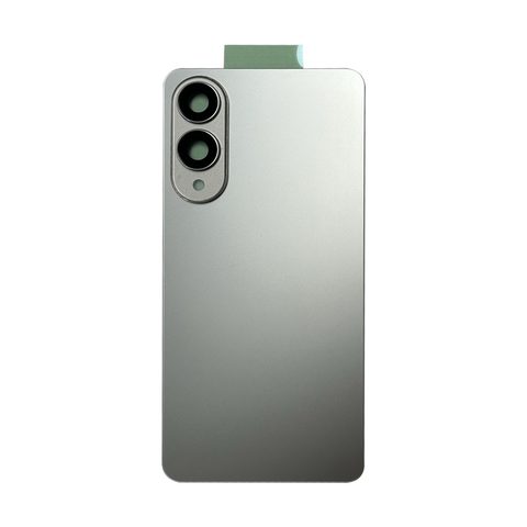 Carcasa trasera con adhesivo y lente de cámara para Galaxy S25 Edge (S937), Titanium Silver — imagen 1