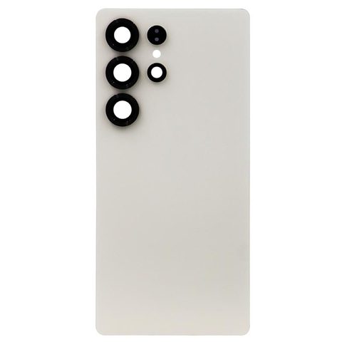 Carcasa trasera con adhesivo y lente de cámara para Galaxy S25 Ultra 5G (S938), Titanium Pink Gold — imagen 1