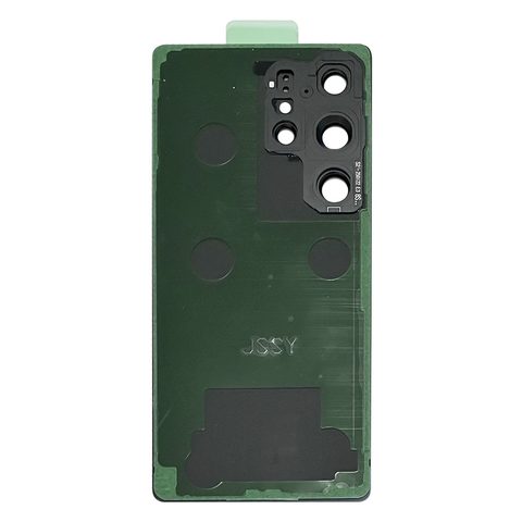 Carcasa trasera con adhesivo y lente de cámara para Galaxy S25 Ultra 5G (S938), Titanium Black — imagen 2