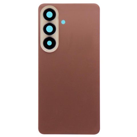 Carcasa trasera con adhesivo y lente de cámara para Galaxy S26 5G (S942), Pink Gold — imagen 1